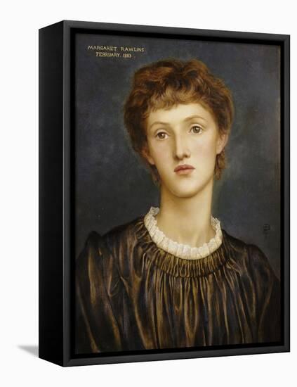 Portrait of Margaret Rawlins, 1883-Evelyn De Morgan-Framed Premier Image Canvas