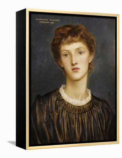 Portrait of Margaret Rawlins, 1883-Evelyn De Morgan-Framed Premier Image Canvas