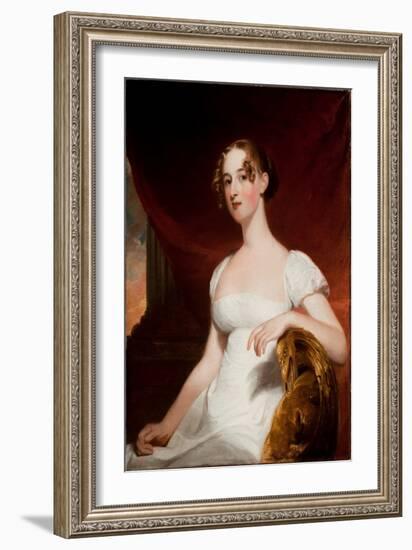 Portrait of Margaret Siddons Kintzing, 1812 (Oil on Canvas)-Thomas Sully-Framed Giclee Print