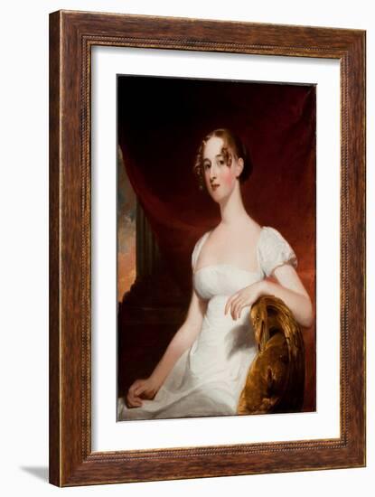 Portrait of Margaret Siddons Kintzing, 1812 (Oil on Canvas)-Thomas Sully-Framed Giclee Print