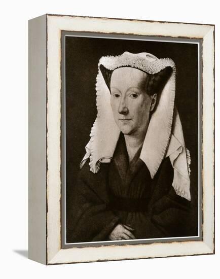 Portrait of Margaret Van Eyck, 1927-Jan van Eyck-Framed Premier Image Canvas