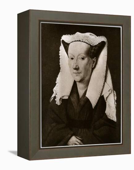 Portrait of Margaret Van Eyck, 1927-Jan van Eyck-Framed Premier Image Canvas