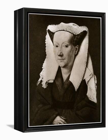 Portrait of Margaret Van Eyck, 1927-Jan van Eyck-Framed Premier Image Canvas