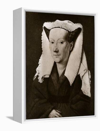 Portrait of Margaret Van Eyck, 1927-Jan van Eyck-Framed Premier Image Canvas