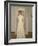 Portrait of Marguerite, the Sister of the Artist-Fernand Khnopff-Framed Giclee Print