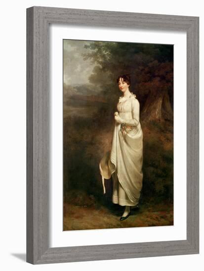 Portrait of Maria. B. Fox-Sir William Beechey-Framed Giclee Print