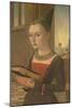 Portrait of Maria Bonciani, Pierantonio Baroncelli's Wife-null-Mounted Giclee Print