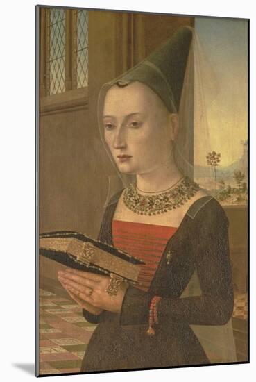 Portrait of Maria Bonciani, Pierantonio Baroncelli's Wife-null-Mounted Giclee Print