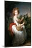 Portrait of Maria Cristina of Naples and Sicily, C.1790 (Oil on Canvas)-Elisabeth Louise Vigee-LeBrun-Mounted Giclee Print