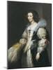 Portrait of Maria De Tassis (1611-163)-Sir Anthony Van Dyck-Mounted Giclee Print