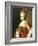 Portrait of Maria Fedorovna, Wife of Grand Duke Paul Petrovich (Future Tsar Paul I)-Alexander Roslin-Framed Giclee Print