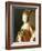 Portrait of Maria Fedorovna, Wife of Grand Duke Paul Petrovich (Future Tsar Paul I)-Alexander Roslin-Framed Giclee Print