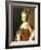 Portrait of Maria Fedorovna, Wife of Grand Duke Paul Petrovich (Future Tsar Paul I)-Alexander Roslin-Framed Giclee Print