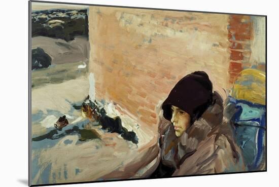 Portrait of Maria in Convalescence-Joaquín Sorolla y Bastida-Mounted Giclee Print