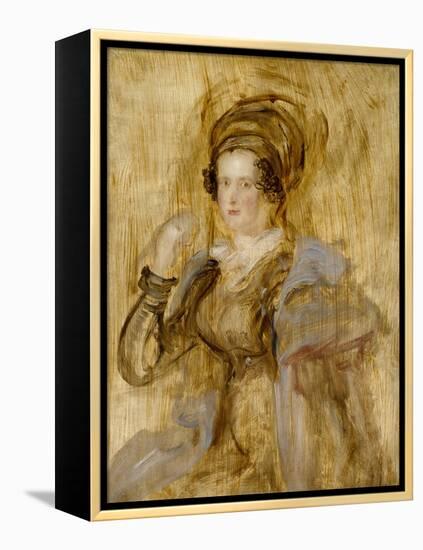 Portrait of Maria, Lady Chalcott, 19th Century-Sir David Wilkie-Framed Premier Image Canvas