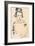 Portrait of Maria Steiner, 1918-Egon Schiele-Framed Premium Giclee Print