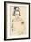 Portrait of Maria Steiner, 1918-Egon Schiele-Framed Premium Giclee Print