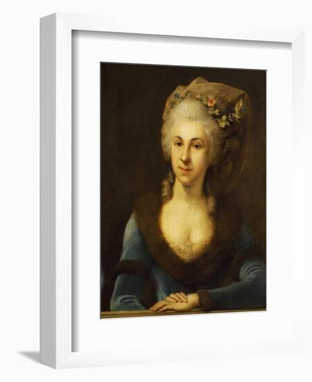 Portrait of Marianna Martines-null-Framed Giclee Print