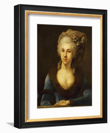 Portrait of Marianna Martines-null-Framed Giclee Print