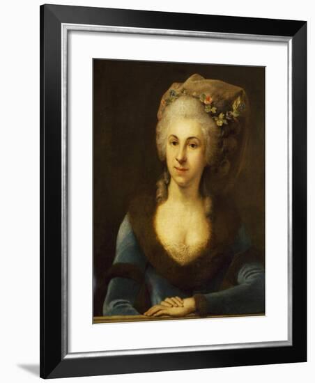 Portrait of Marianna Martines-null-Framed Giclee Print