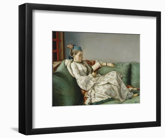 Portrait of Marie Adelaide of France-Jean-Etienne Liotard-Framed Giclee Print