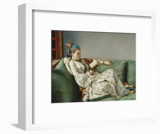 Portrait of Marie Adelaide of France-Jean-Etienne Liotard-Framed Giclee Print