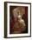 Portrait of Marie Antoinette by Lorraine Habsburg (1755-1793) Queen of France Painting by Marie Eli-Elisabeth Louise Vigee-LeBrun-Framed Giclee Print