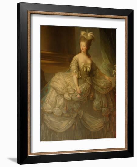 Portrait of Marie Antoinette, Versailles, France-Lisa S^ Engelbrecht-Framed Photographic Print