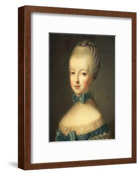 Portrait of Marie Antoinette-Jean-Baptiste Huet-Framed Giclee Print