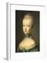Portrait of Marie Antoinette-Jean-Baptiste Huet-Framed Giclee Print