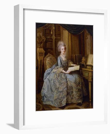 Portrait of Marie Antoinette-null-Framed Giclee Print