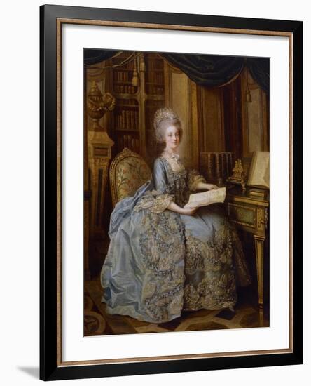 Portrait of Marie Antoinette-null-Framed Giclee Print