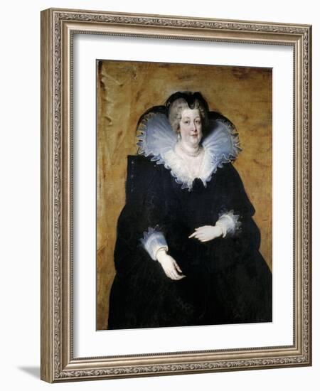 Portrait of Marie De Médici (1575-164), 1622-Peter Paul Rubens-Framed Giclee Print