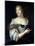 Portrait of Marie De Rabutin-Chantal, Madame De Sevigne (1626-96)-Claude Lefebvre-Mounted Giclee Print