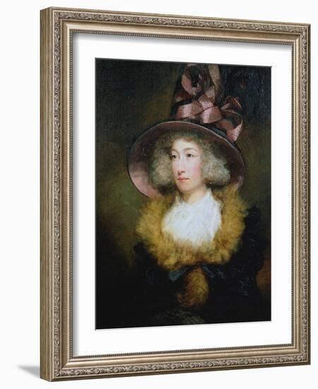 Portrait of Marie Dolignon (B.1769) 1789-James Northcote-Framed Giclee Print