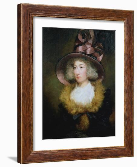 Portrait of Marie Dolignon (B.1769) 1789-James Northcote-Framed Giclee Print