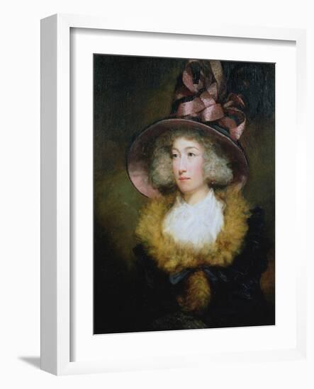 Portrait of Marie Dolignon (B.1769) 1789-James Northcote-Framed Giclee Print