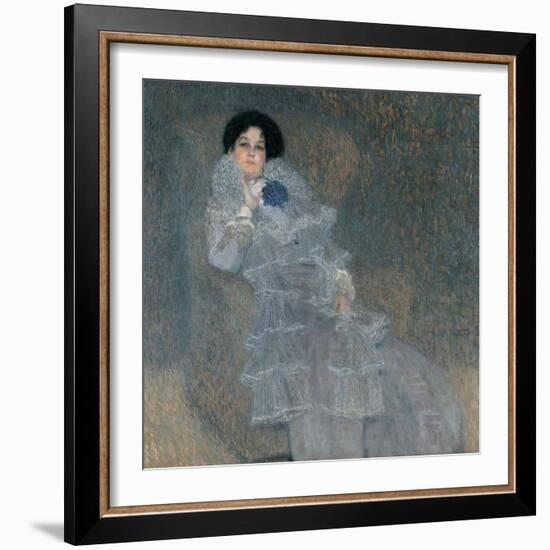 Portrait of Marie Henneberg-Gustav Klimt-Framed Giclee Print