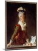 Portrait of Marie Madeleine Guimard (1743-1816) First Dancer at the Opera Painting by Jean Honore F-Jean-Honore Fragonard-Mounted Giclee Print