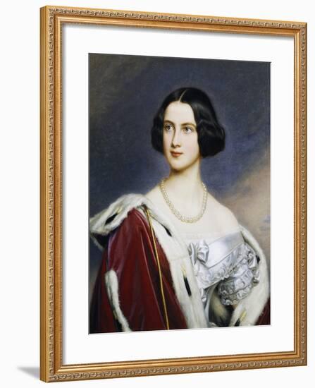 Portrait of Marie of Prussia-null-Framed Giclee Print