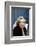 Portrait of Marilyn Monroe on Patio Outside of Her Home-Alfred Eisenstaedt-Framed Photographic Print