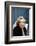 Portrait of Marilyn Monroe on Patio Outside of Her Home-Alfred Eisenstaedt-Framed Photographic Print