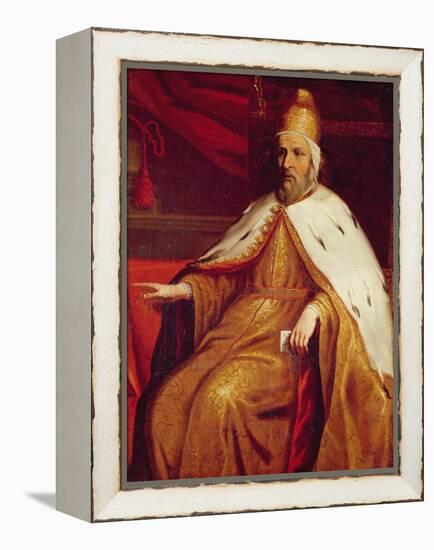 Portrait of Mark-Anthony Trevisan, the Doge of Venise or Genoa (Oil on Canvas)-Titian (c 1488-1576)-Framed Premier Image Canvas