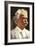 Portrait of Mark Twain-null-Framed Art Print