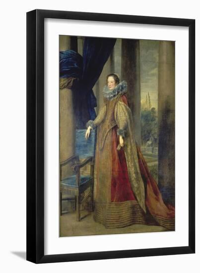 Portrait of Marquise Geromina Spinola - Doria Von Genua-Sir Anthony Van Dyck-Framed Giclee Print