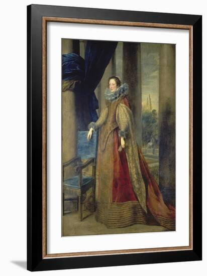 Portrait of Marquise Geromina Spinola - Doria Von Genua-Sir Anthony Van Dyck-Framed Giclee Print