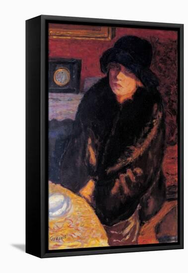 Portrait of Marta Bonnard-Pierre Bonnard-Framed Premier Image Canvas