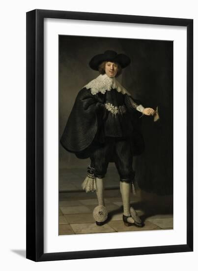 Portrait of Marten Soolmans, 1634-Rembrandt Harmensz. van Rijn-Framed Giclee Print