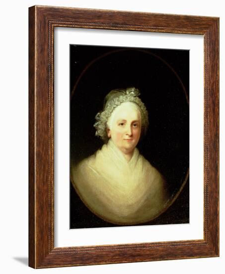 Portrait of Martha Washington-Jane Stuart-Framed Giclee Print