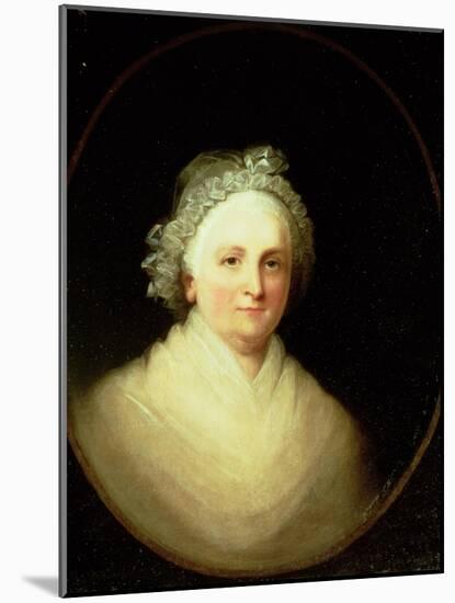 Portrait of Martha Washington-Jane Stuart-Mounted Giclee Print